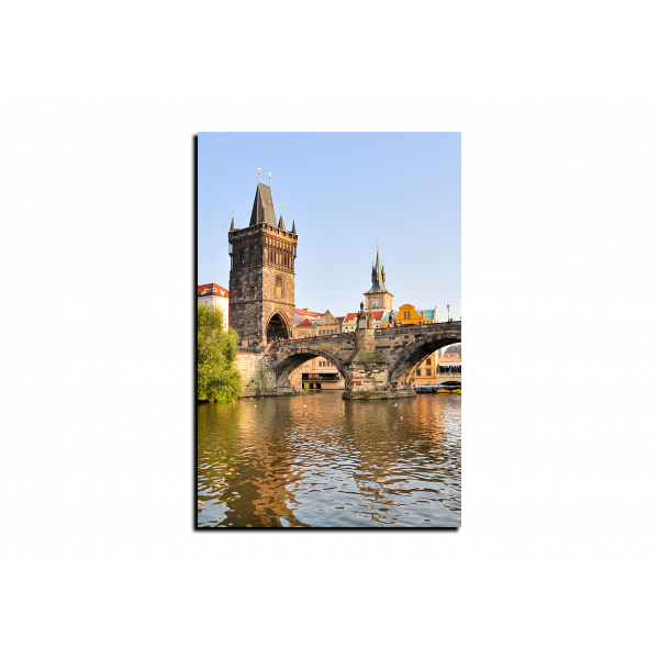 Obraz na plátně - Karlův most v Praze - obdélník